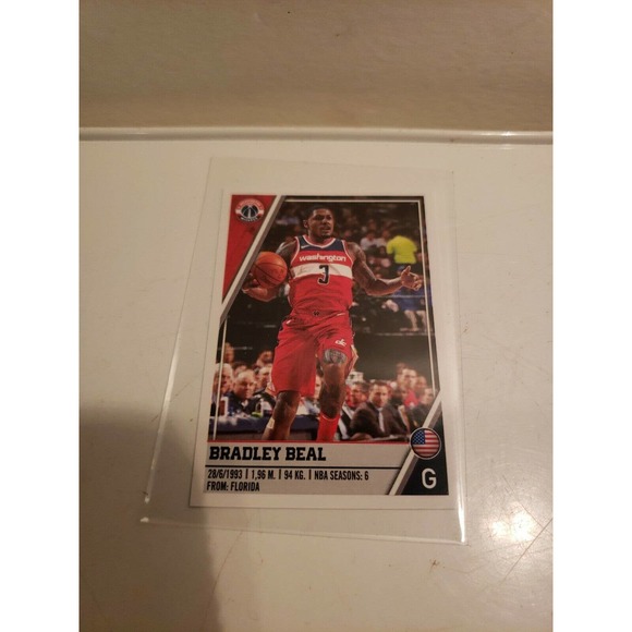 2018-2019 Panini Sticker #205 - Bradley Beal - Wizards - European Italy - Picture 1 of 3